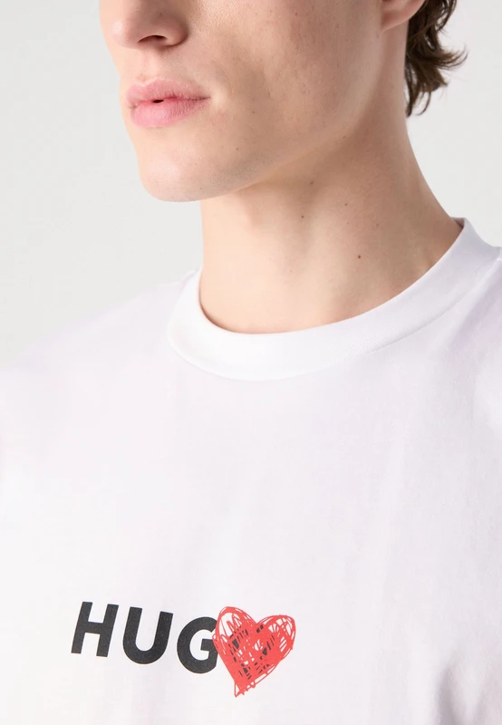 חולצת טי שירט שרוול קצר של הוגו