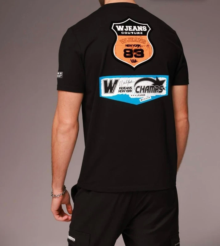 חולצת טישרט שרוול קצר של W jeans