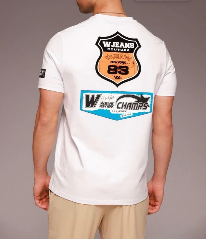 חולצת טישרט שרוול קצר של W jeans