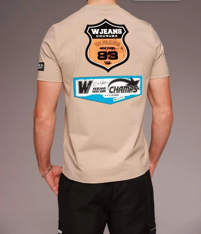 חולצת טישרט שרוול קצר של W jeans