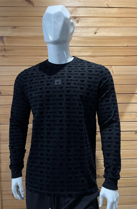 חולצת טי שירט שרוול ארוך של דבליו ג';ינס W JEANS