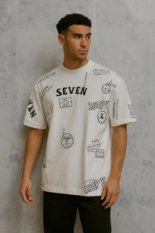 חולצת שרוול קצר של Seven Jeans