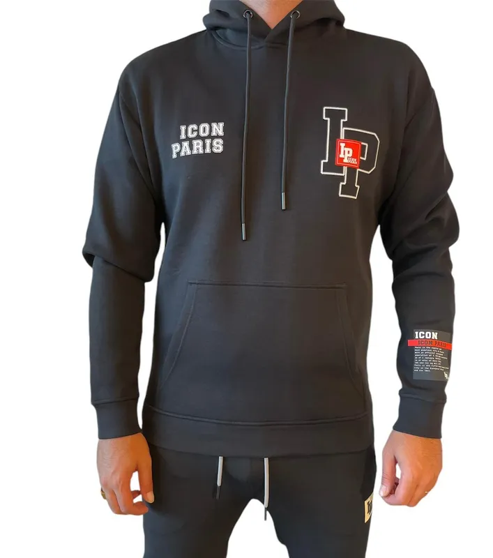 קפוצ';ון icon paris בצבע שחור