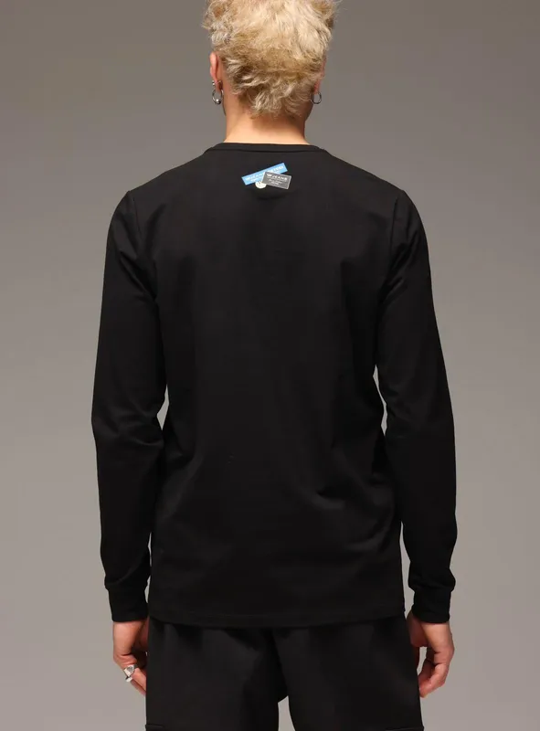 חולצת טי שירט שרוול ארוך של דבליו ג';ינס W JEANS