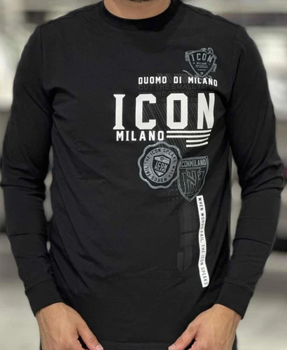 חולצת שרוול ארוך Icon Milano