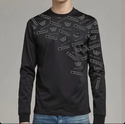 חולצת טי שירט שרוול ארוך של דבליו ג'ינס W JEANS