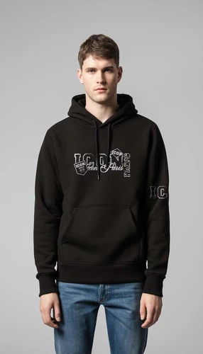 קפוצ'ון icon Paris בצבע שחור