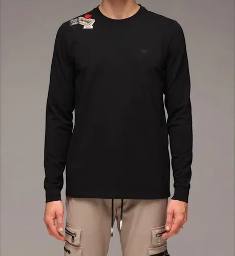 חולצת טי שירט שרוול ארוך של דבליו ג'ינס W JEANS